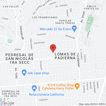 Especialidades Dentales Dentiere Per Tutti Padierna map