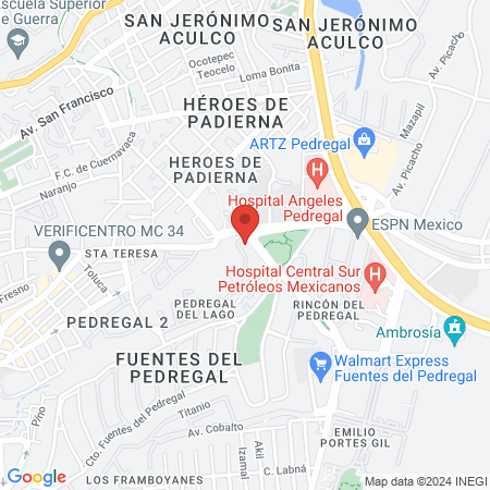 Clínica Zuri Centro Endoscopico y de Fisiología Gastrointestinal S.c. map