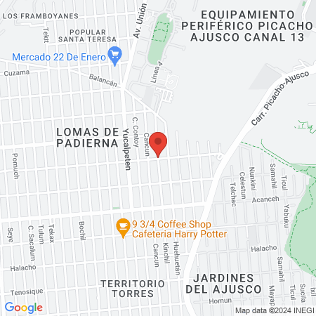 Clínica Odontológica CD. Luis Miguel González map