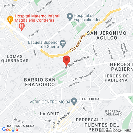 CLINICA BELADENT map