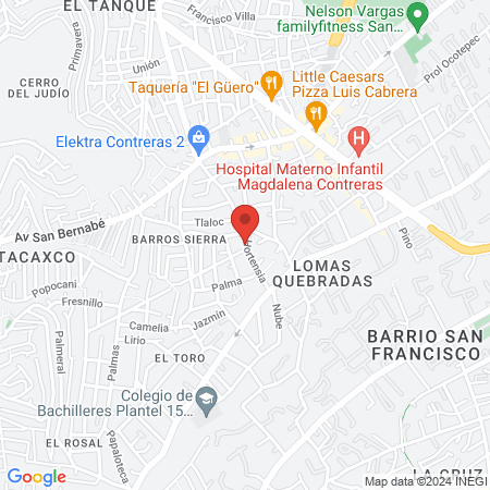 Estética y Spa Bliss map