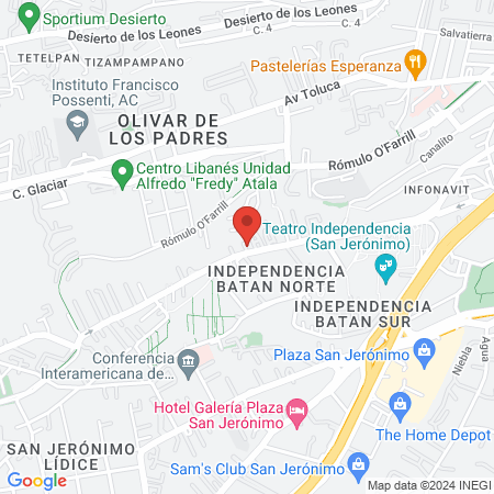 Espacio cut and color map