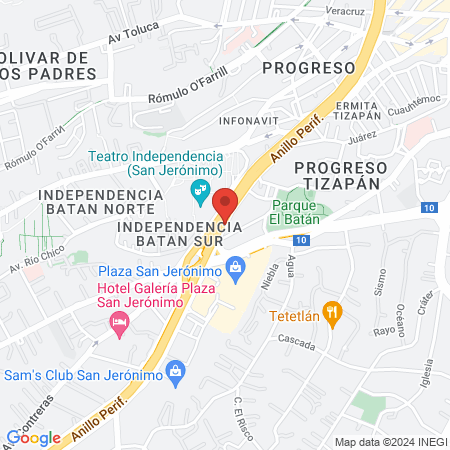 Excelencia Odontólogica map