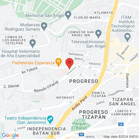 Dr. Jorge Luiz Parra Garcia, Cirujano maxilofacial map