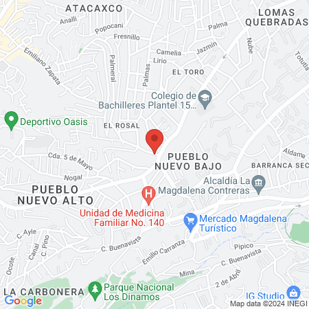 Académica & Estética Shalom map