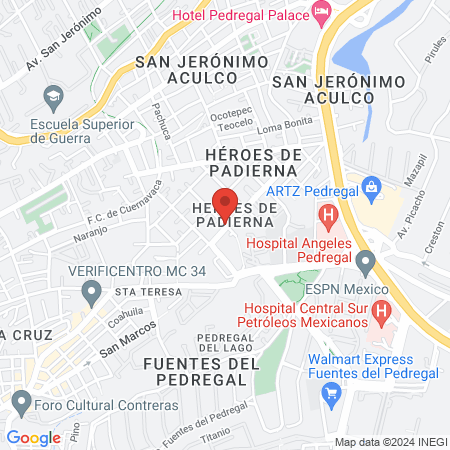 Estetica Stylos Santa Teresa map