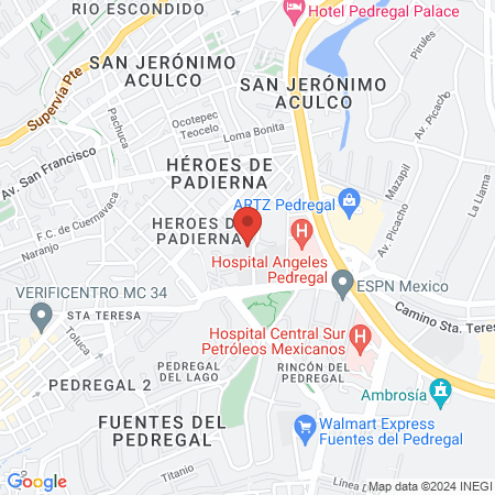Dr. Carlos Eduardo Aranda Flores map