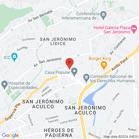 Dentine Clinique map