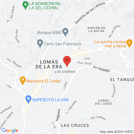 Consultorio dental Dr. Gerardo Patiño s. map