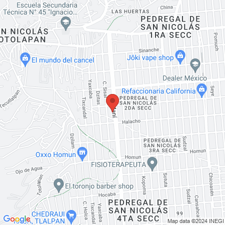 Segundo Round Gimnasio de Acondicionamiento Físico y Boxeo map