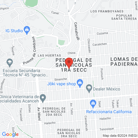 Consultorio Dental map