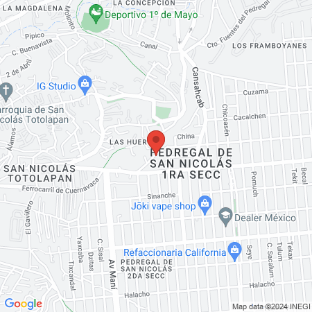 Quiropractico y Terapia fÍsica map