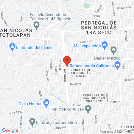 Veterinaria Maní map