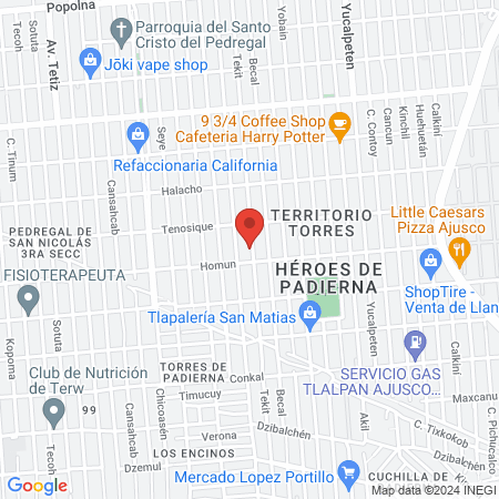 E-Odonto Especialidades odontológicas map