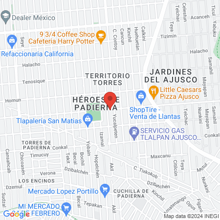 Deposito Dental Šta. Apolonia map