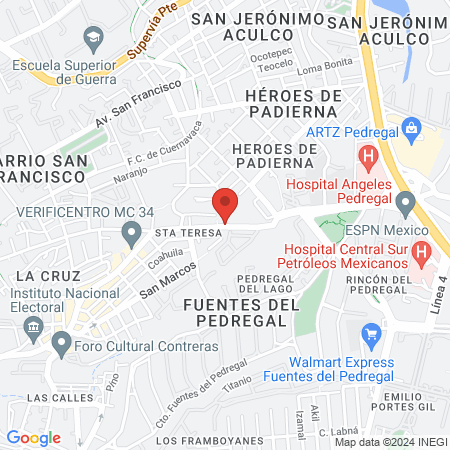 Clinica dental de especialidades map