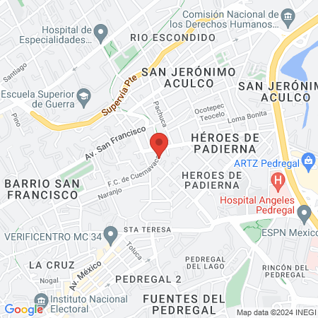 Respuesta Medica Integral SA de CV map