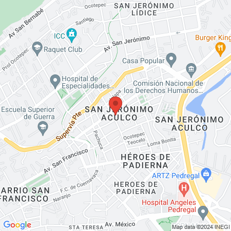 Salón de uñas Gloss map