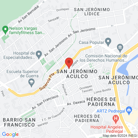 Dermatología y Dermatología Pediatrica map