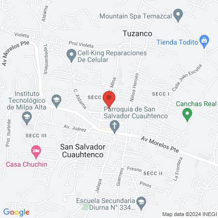 Gimnasio KIWICHA map