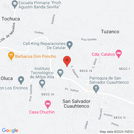 Gimnasios Urbanos 216 map