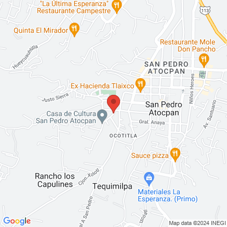 Masaje terapéutico y rehabilitación física map