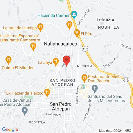 Clínica y Maternidad San Pedro map