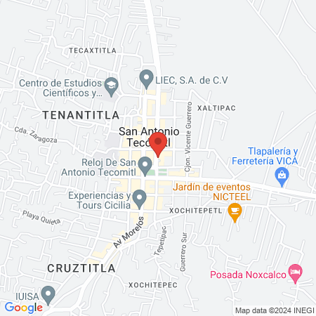 Irresistible Salón y Barbería map