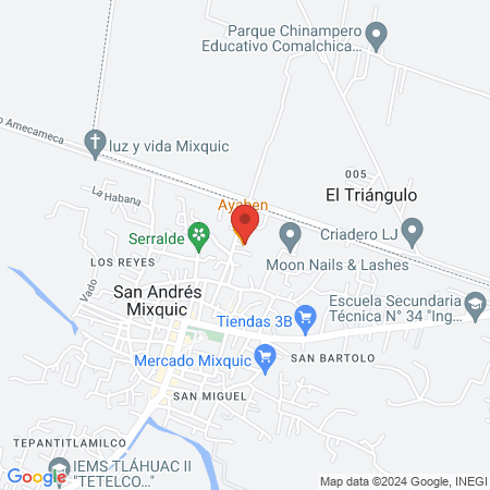 Foreversoft Mixquic map