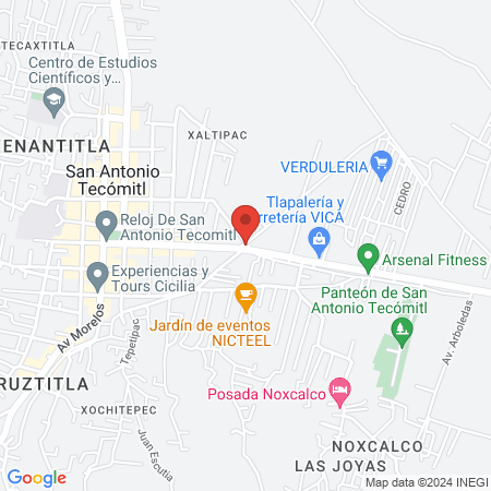 Club de patinaje Nahuales map