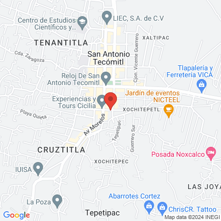 Red Salud Dental map