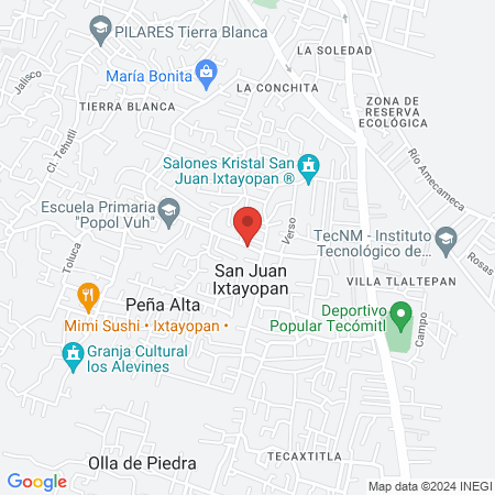 Consultorio médico y farmacia map