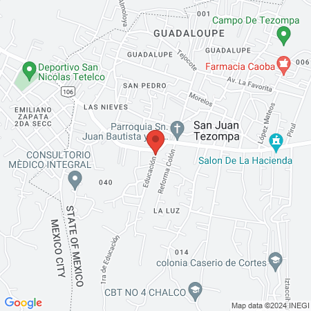 Clinica San Juan map