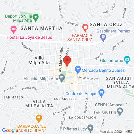 CIRUJANO DENTISTA map