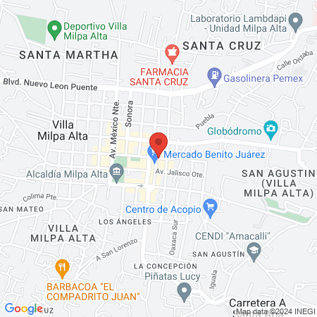 Ginecologo en Milpa Alta map