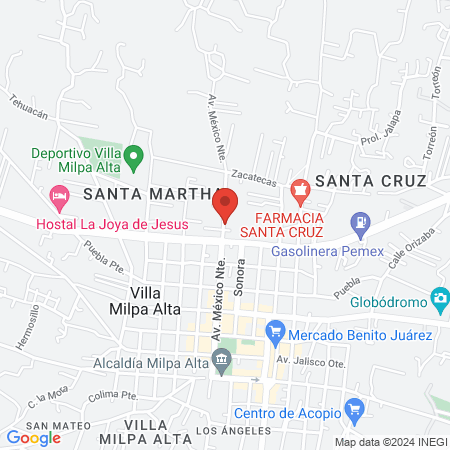 Consultorio Medico de Especialidades MEDICA MILPA ALTA map