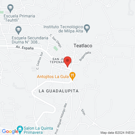 Consultorio Dental San Juan Tepenahuac map