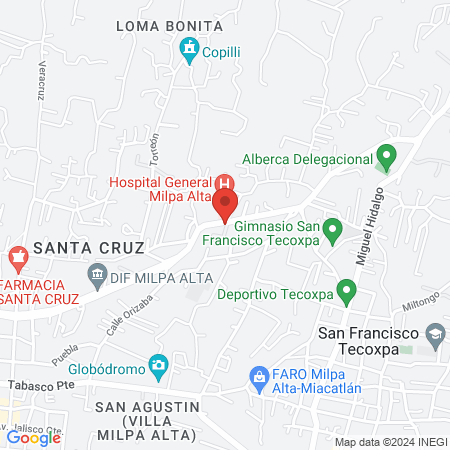 MEDICO PEDÍATRA map