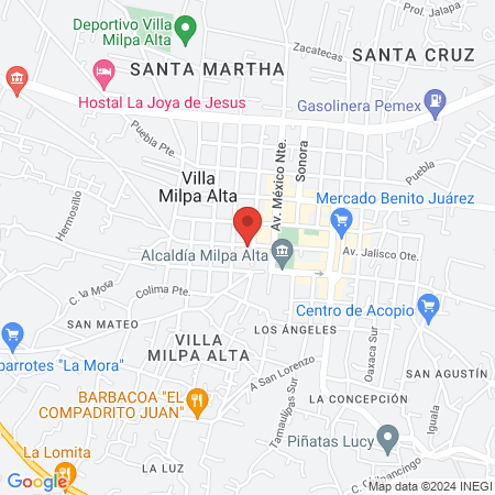 ESTETICA UNISEX ANGEL map