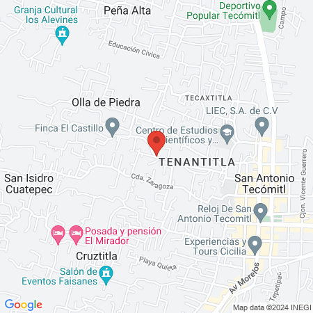 Laboratorio Dental PR.TEC map
