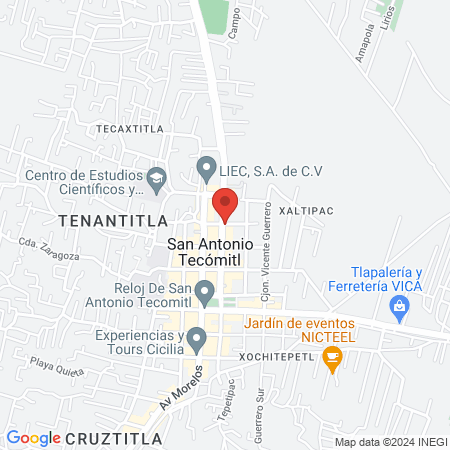 Consultorio Dental P. Reyes map