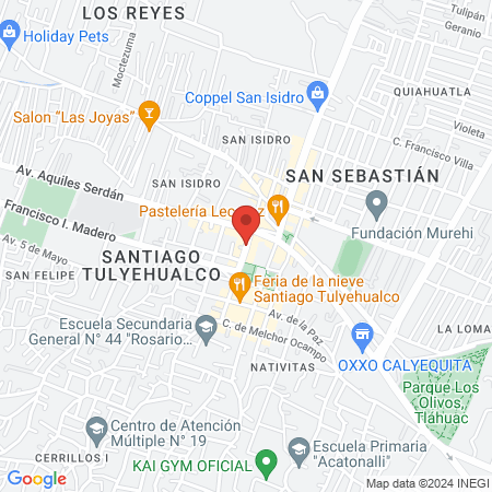 CLINICA MÉDICO QUIRURGICA SANATORIO CIRUGÍA GENERAL map