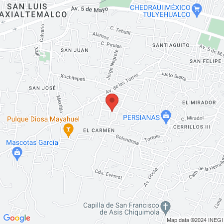 Centro de Terapia Física en Agua map