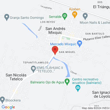 Caballero’s BarberShop map