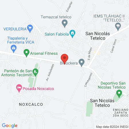 Clínica Dental Tetelco map