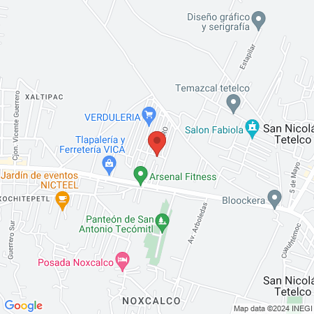 Méndez Clinic map