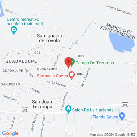 Deportivo San Juan Tezompa map