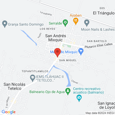 Consultorio Dental Mixquic map