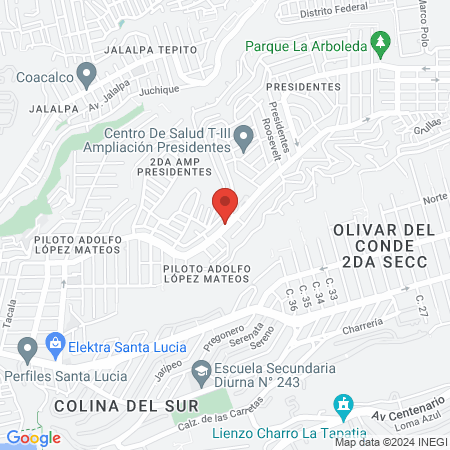 Estilo al cien Barber Shop map