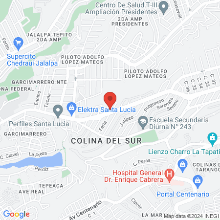 Estética para niños PINGOS map